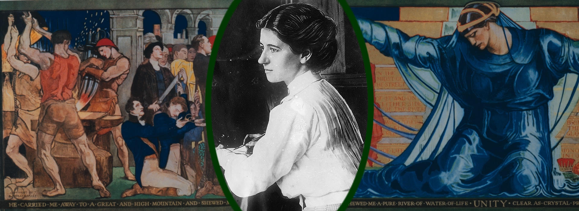 Spirit & Substance: 100 Years of Violet Oakley, Capitol Muralist