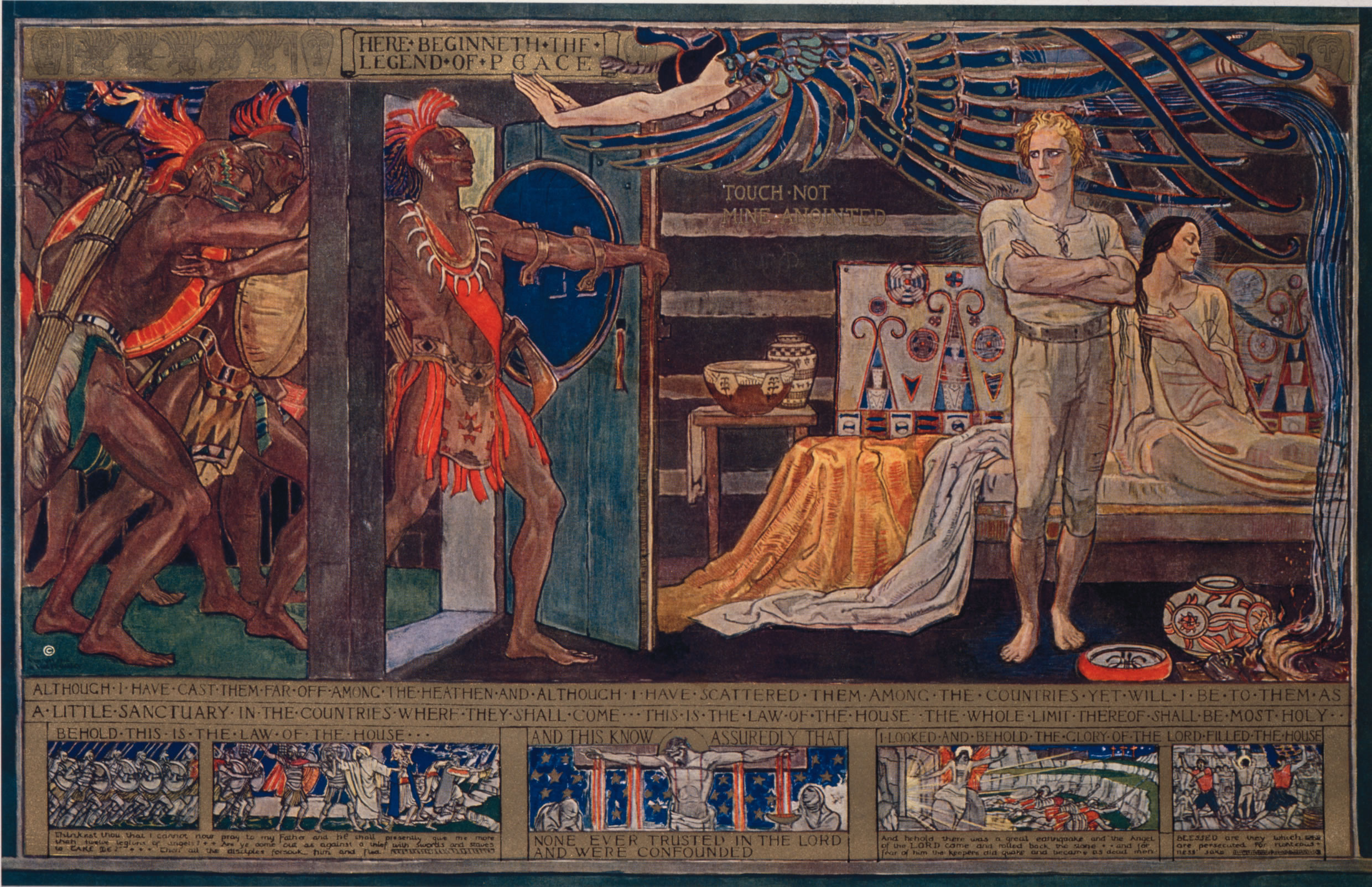 Spirit & Substance: 100 Years of Violet Oakley, Capitol Muralist